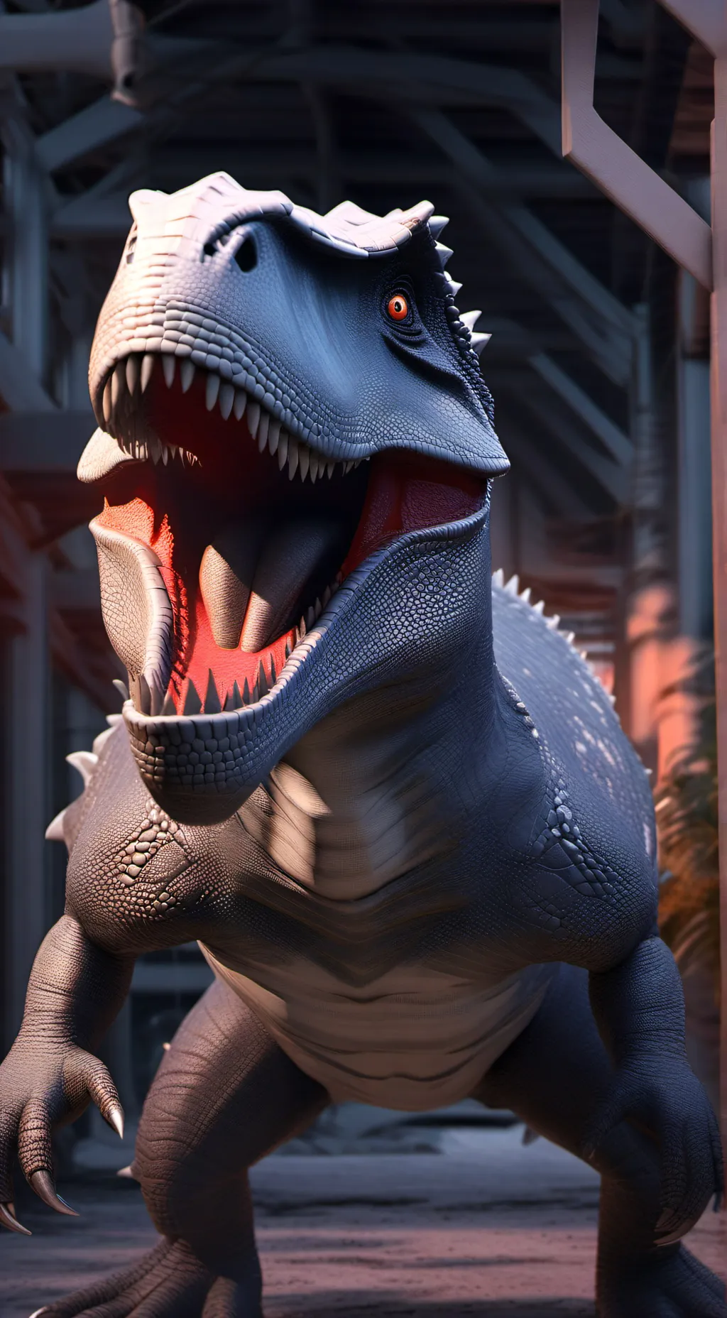 ai character: Indominus rex background