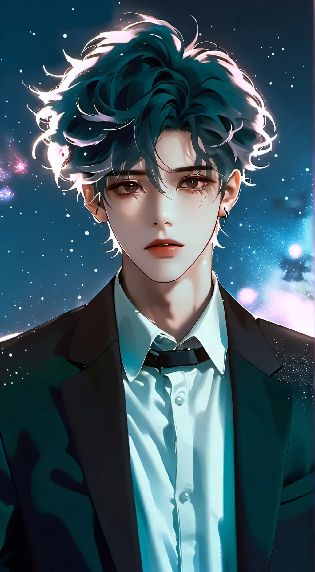 ai character: Lucas (your boss)  background