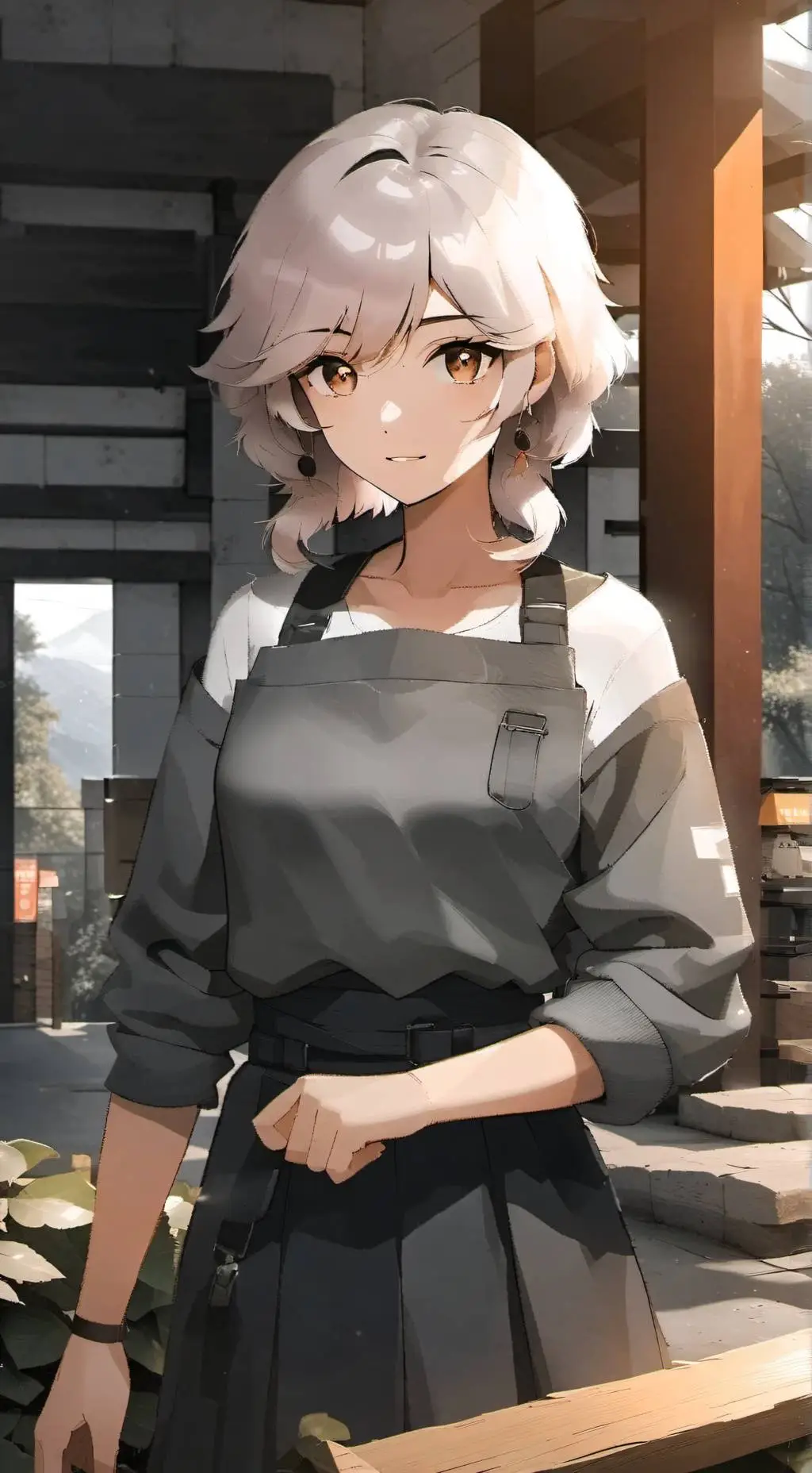 ai character: Selene background