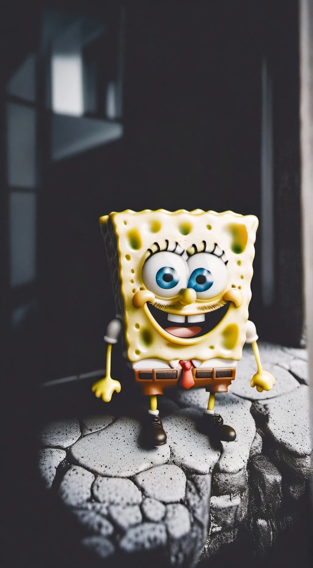 ai character: Spongebob background
