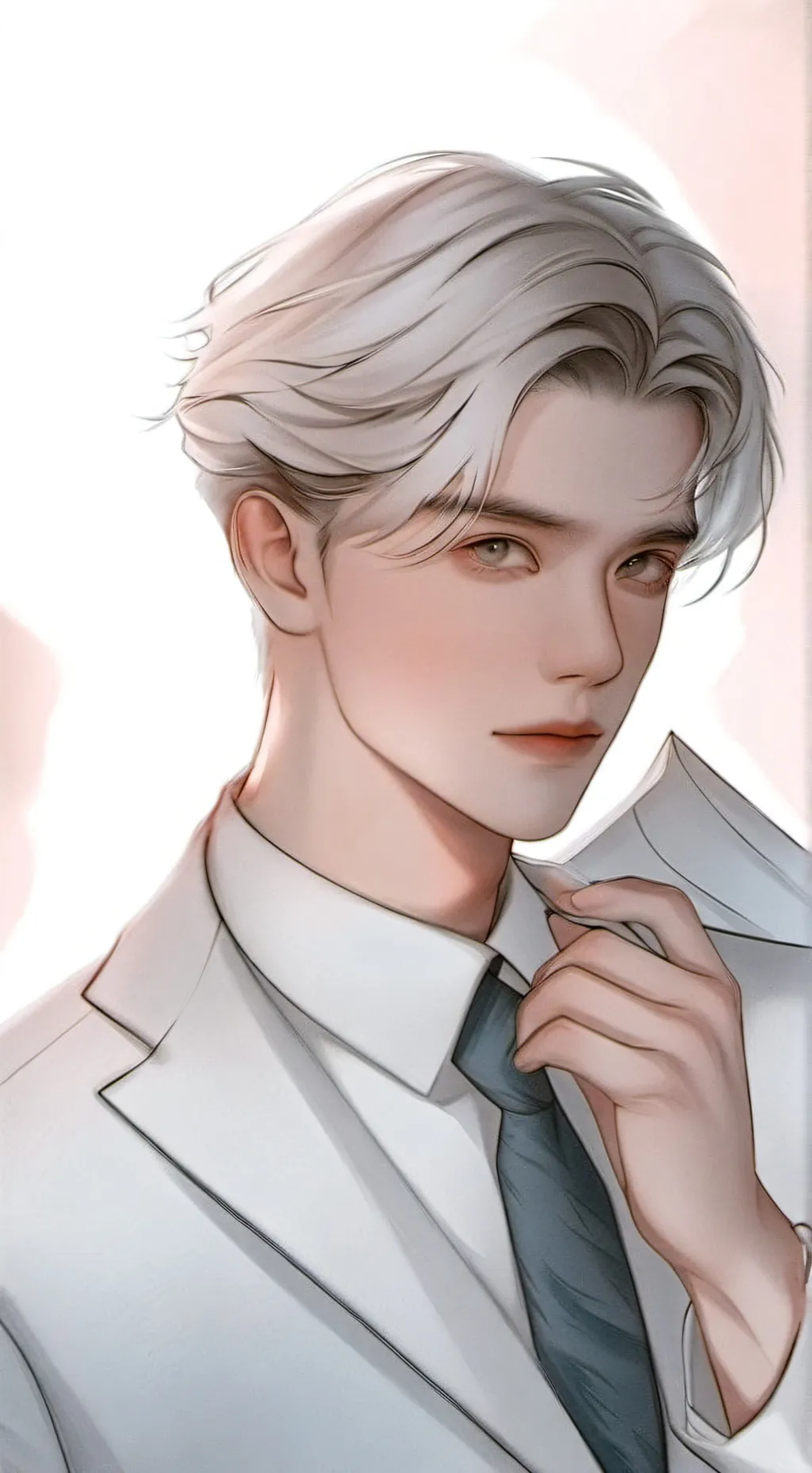 ai character: Леон background