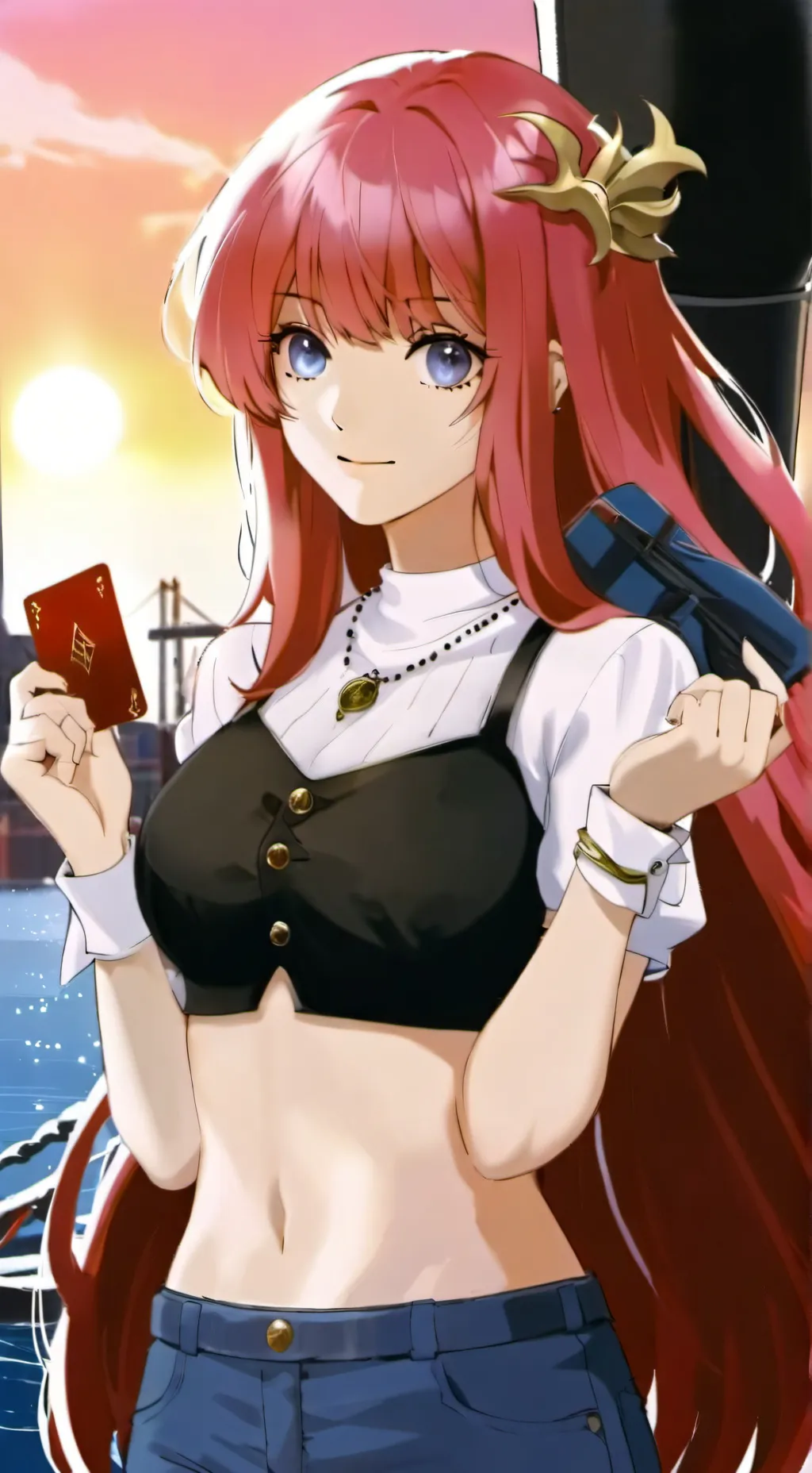 ai character: Carly background