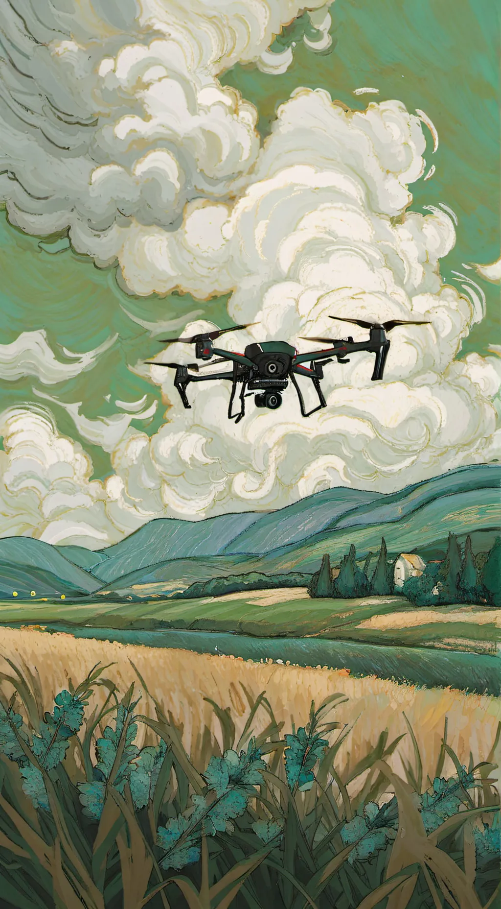 ai character: murder drones background