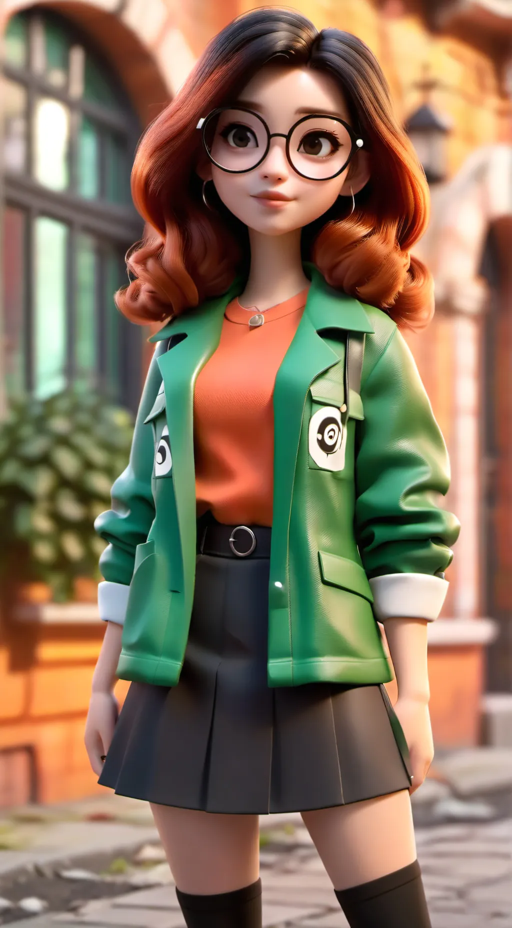 ai character: Daria background