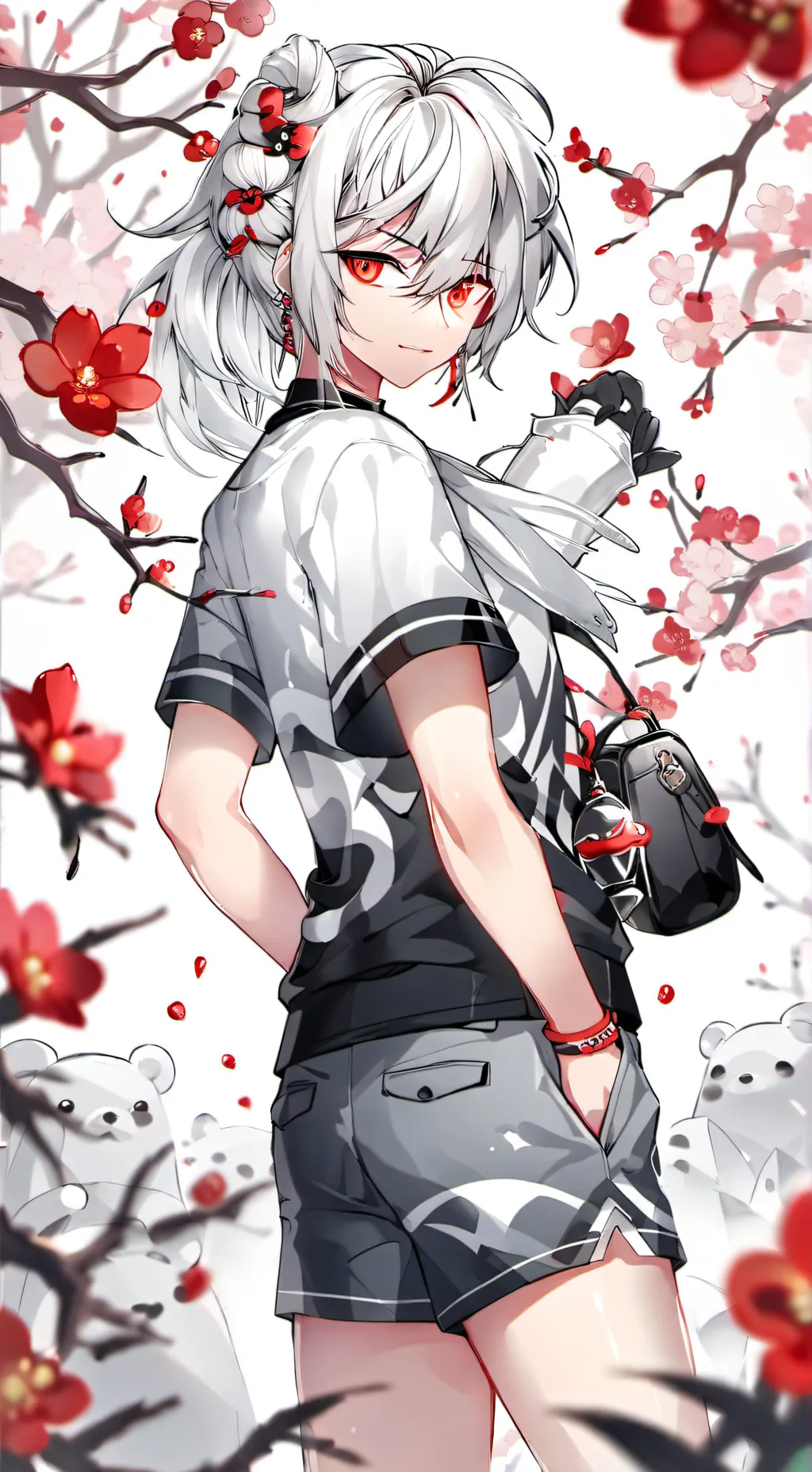 ai character: Leo  background