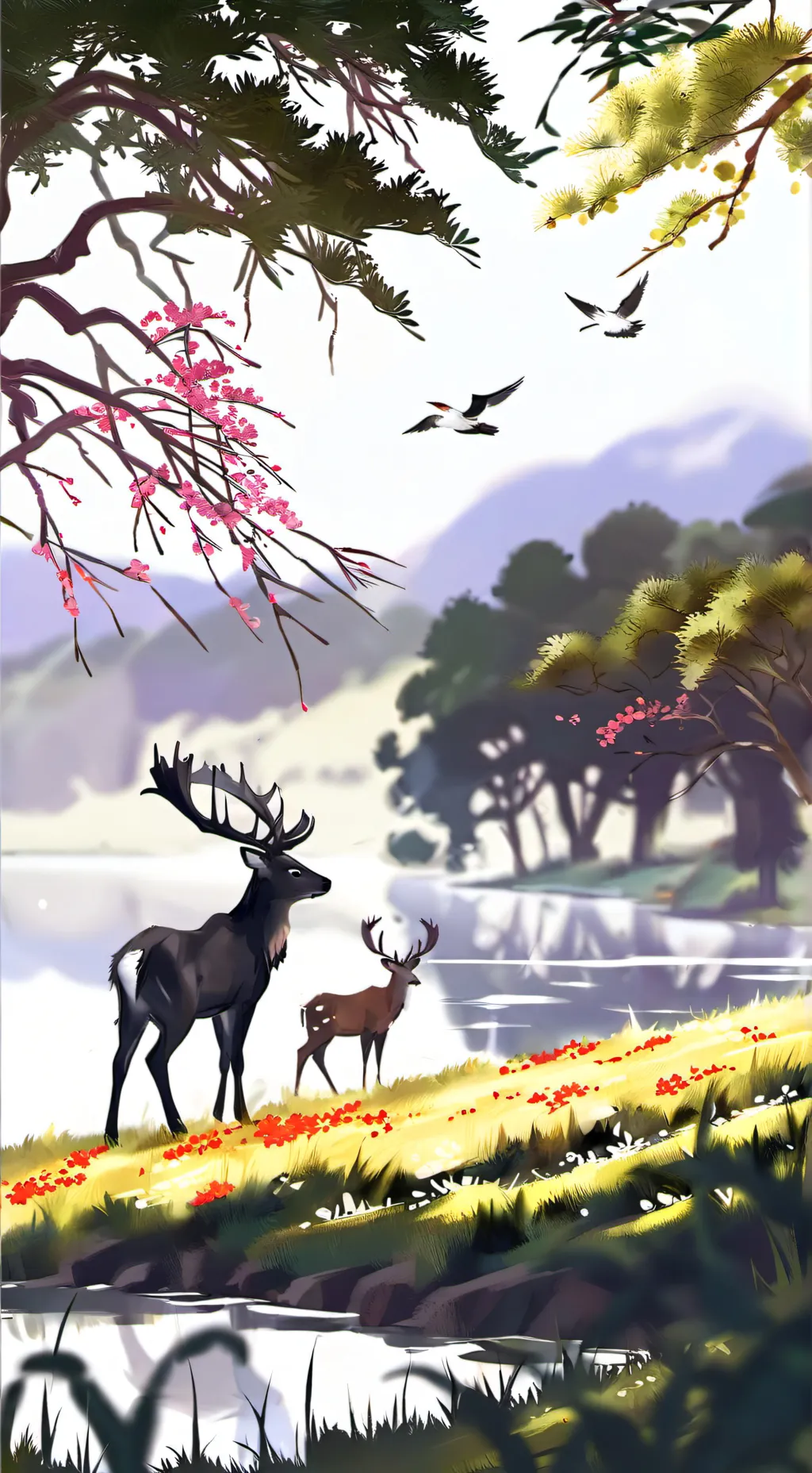 ai character: Hashira  background