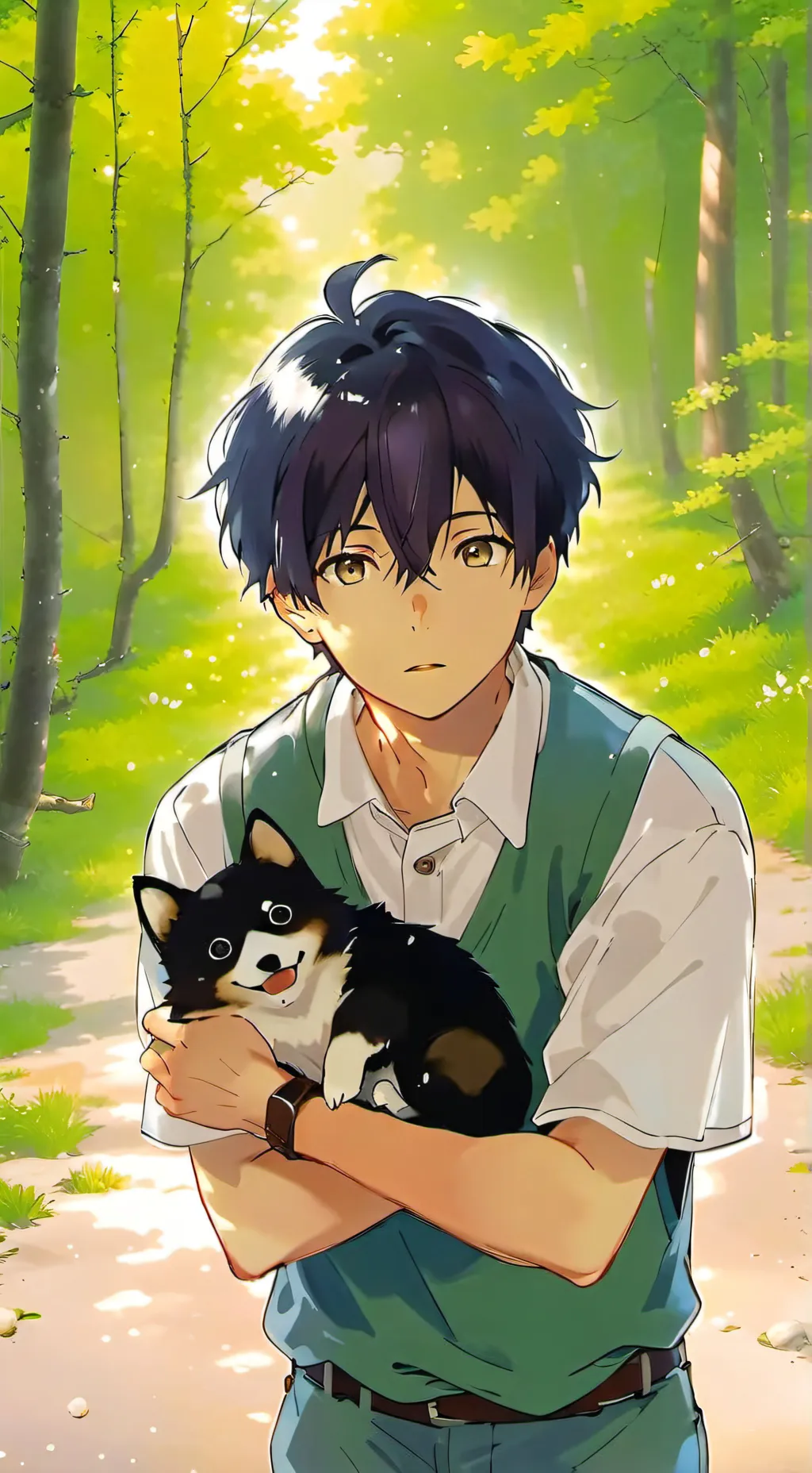 ai character: ~•Leo~• background
