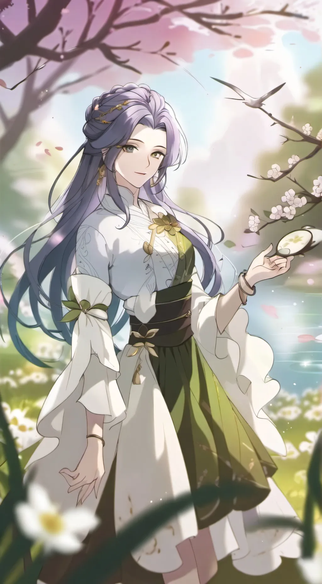 ai character: sua mestra background