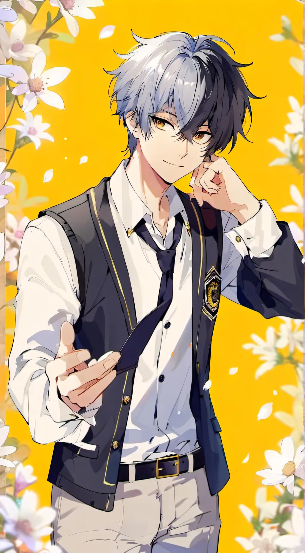 ai character: leo background
