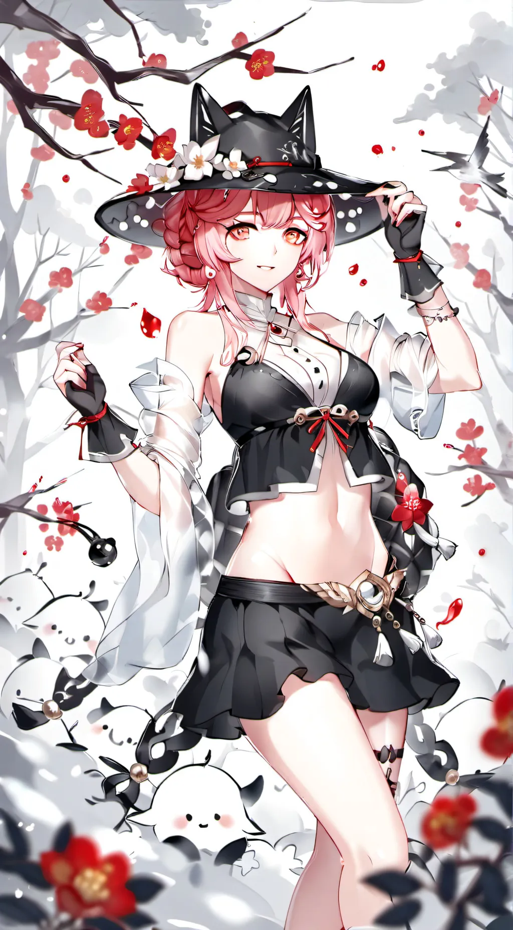 ai character: Louise  background