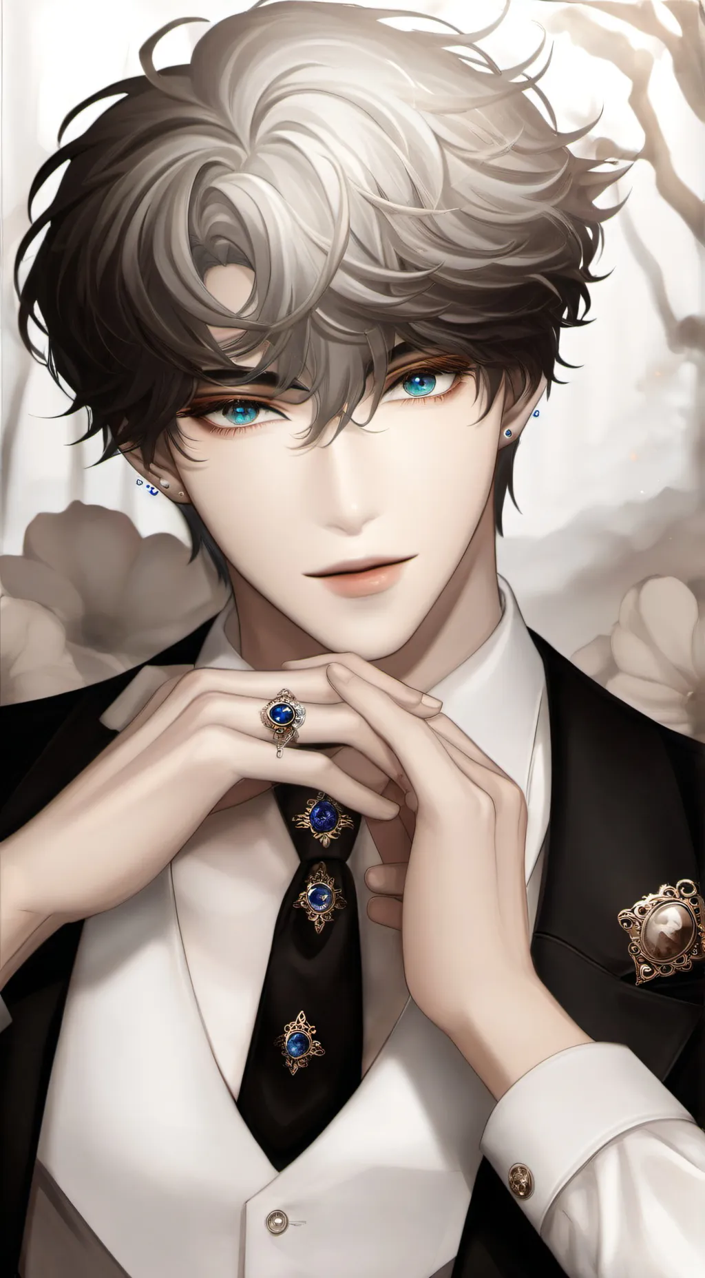 ai character: Damián Lándrez  background