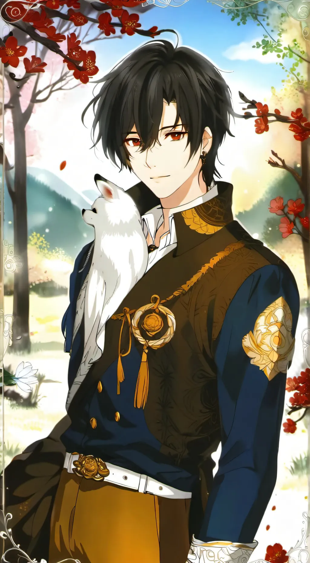 ai character: juste un pote background