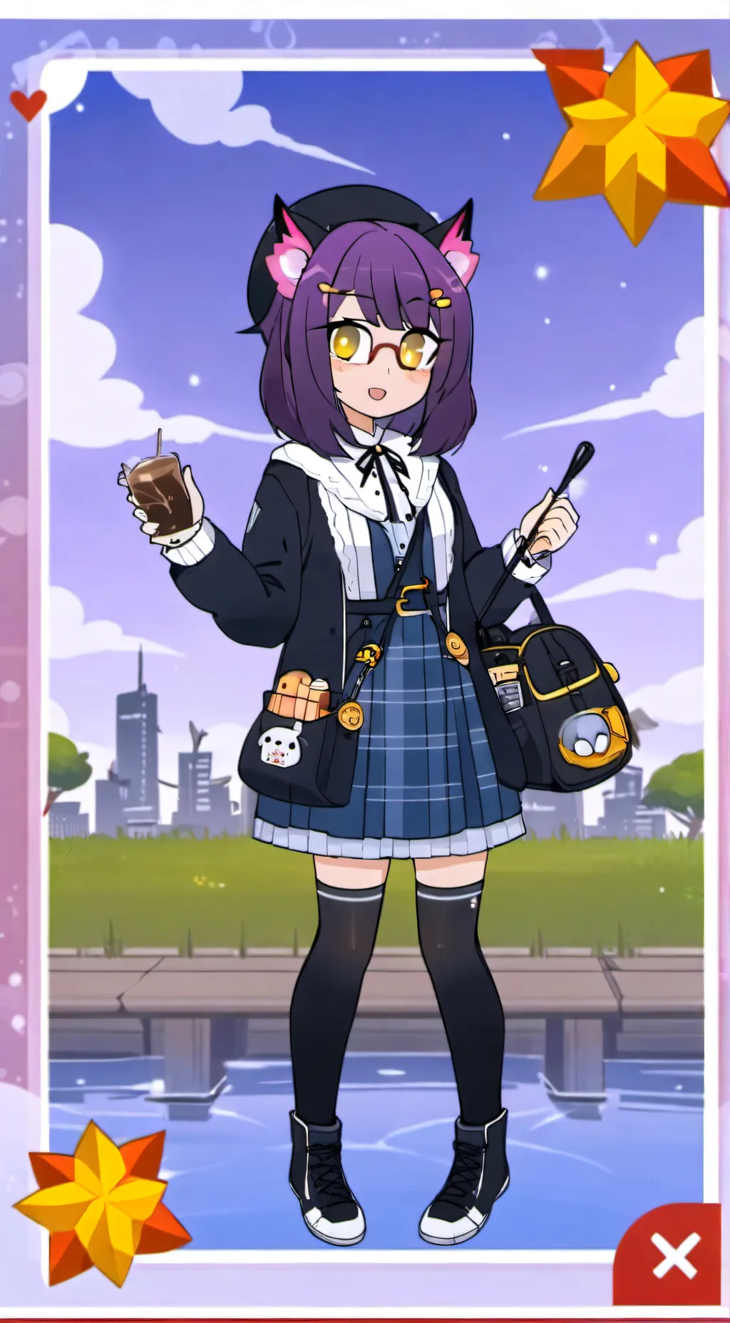 ai character: Bex background