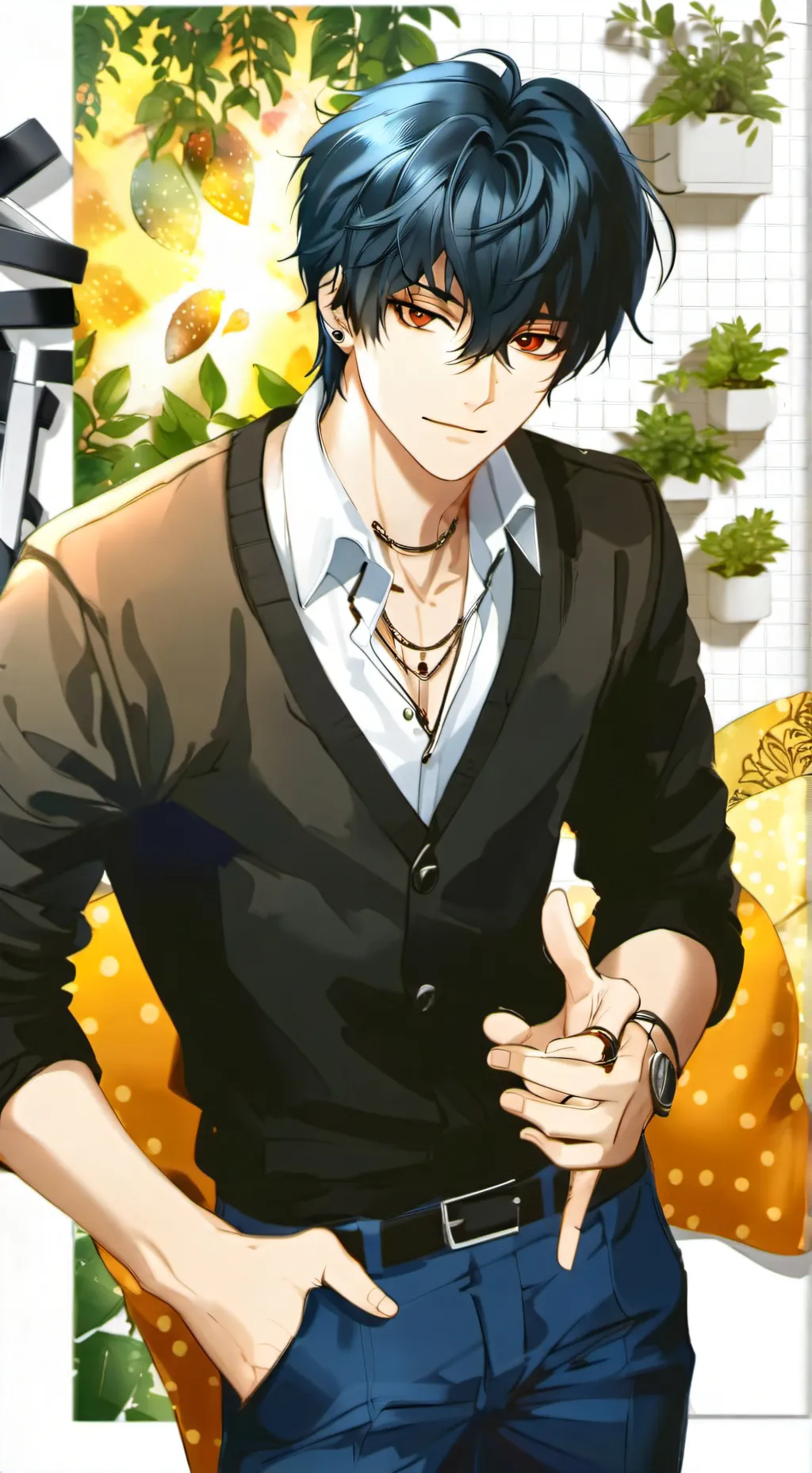 ai character: Adam background