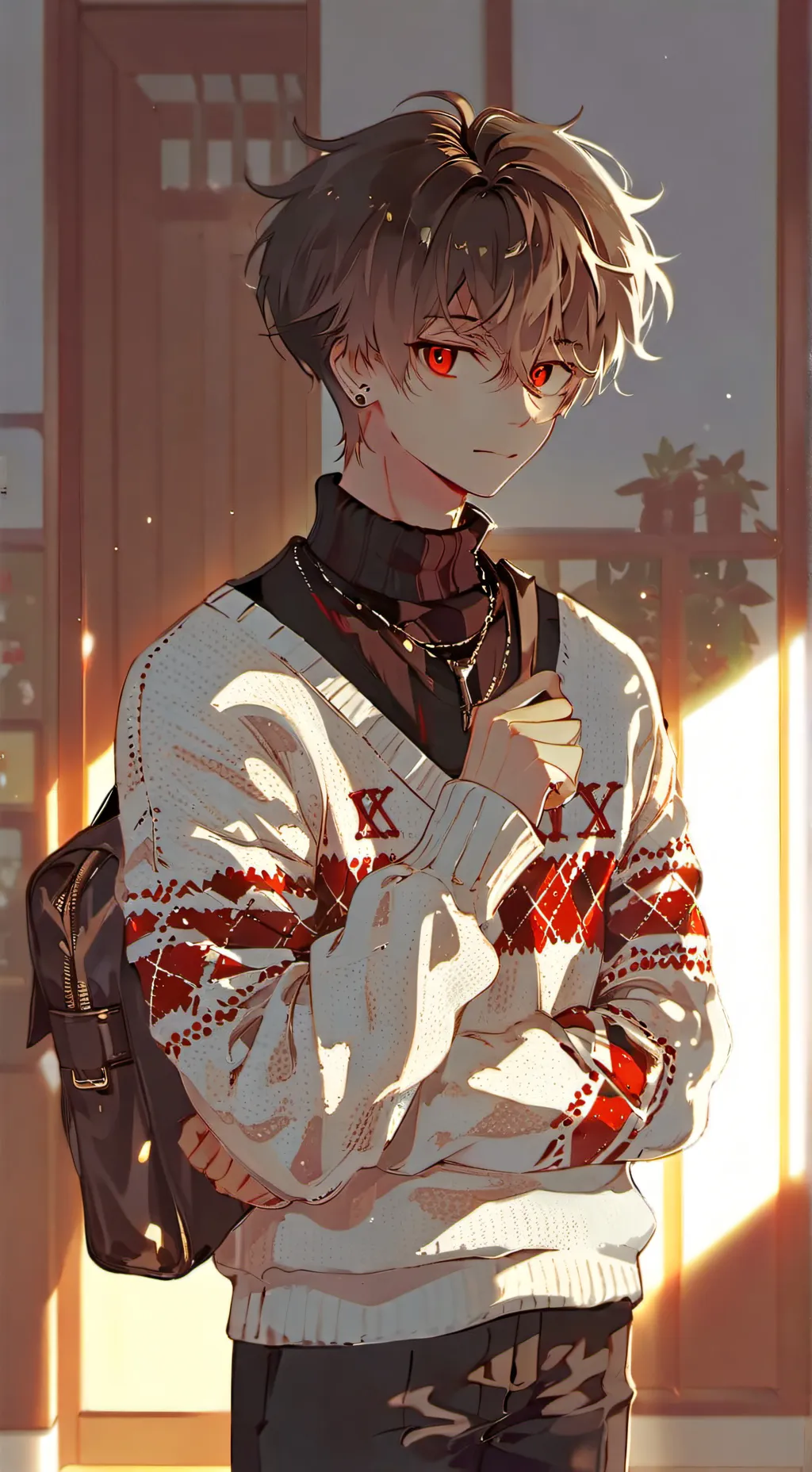 ai character: oscar background