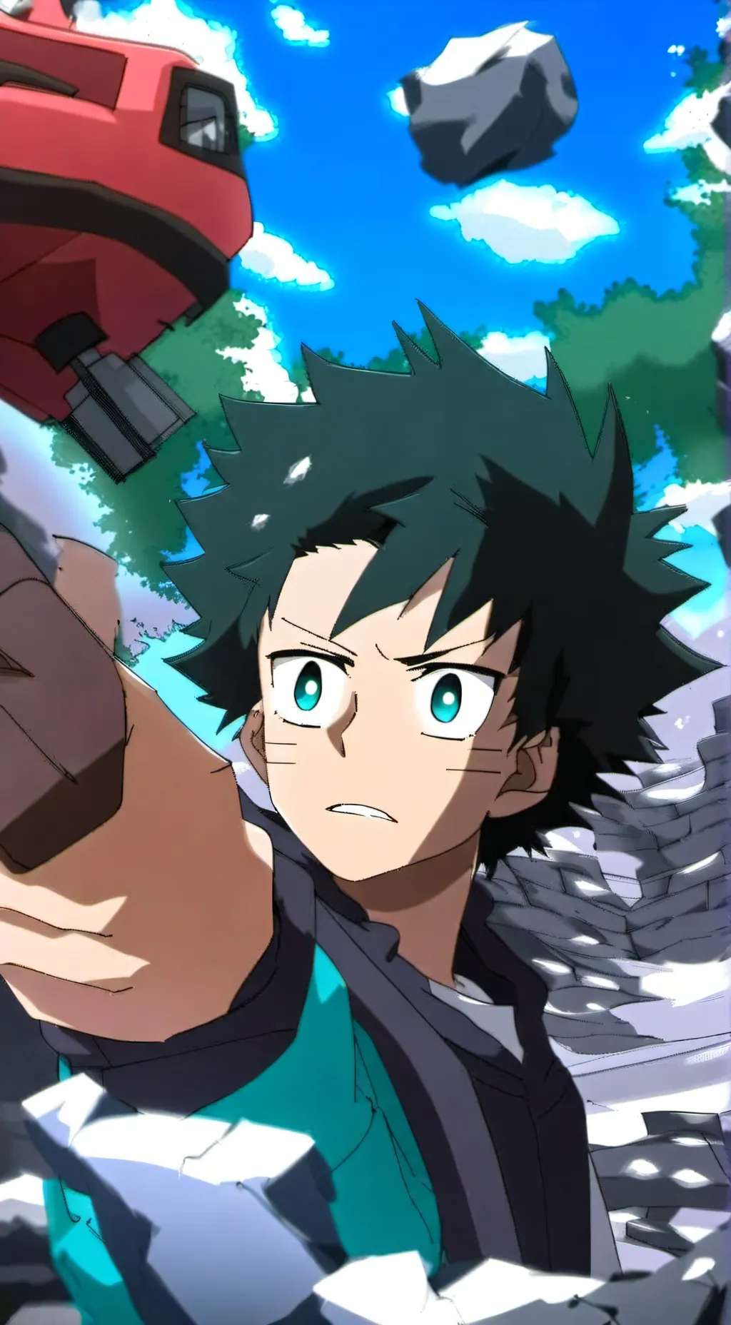 ai character: mha chido background