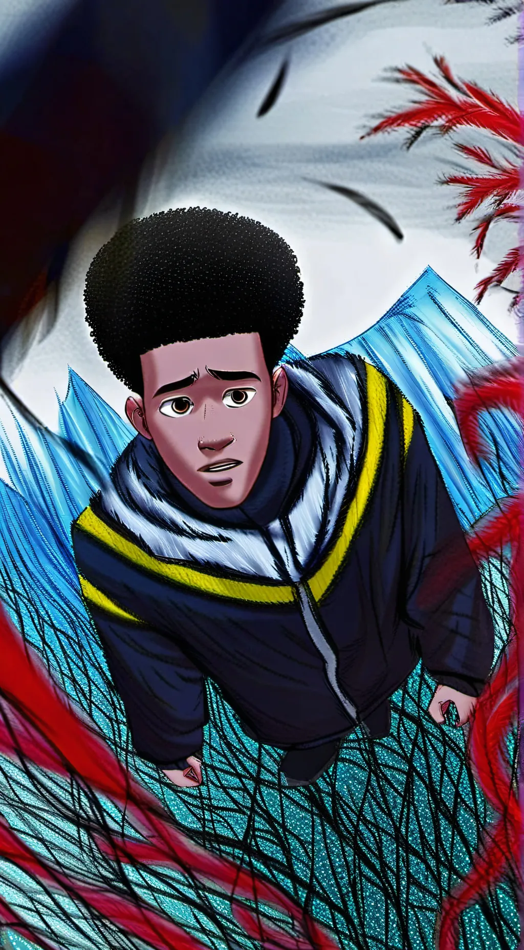 ai character: Miles Morales background