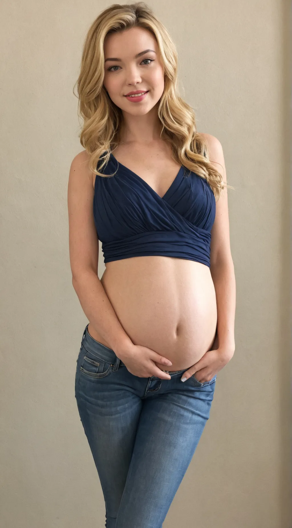ai character: Peyton list  background