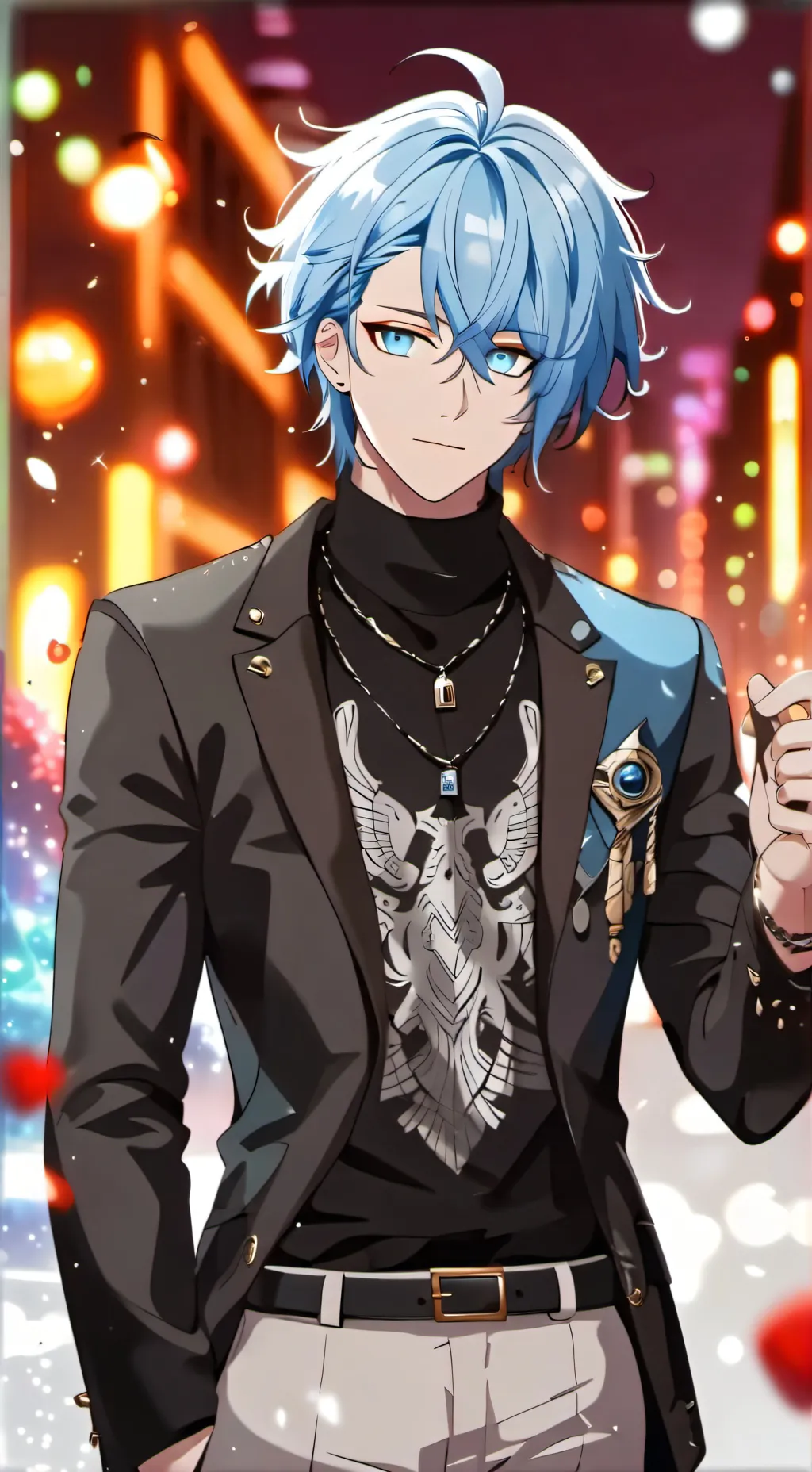 ai character: David  background