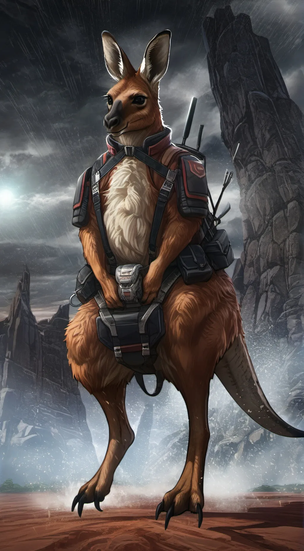 ai character: Country humans background