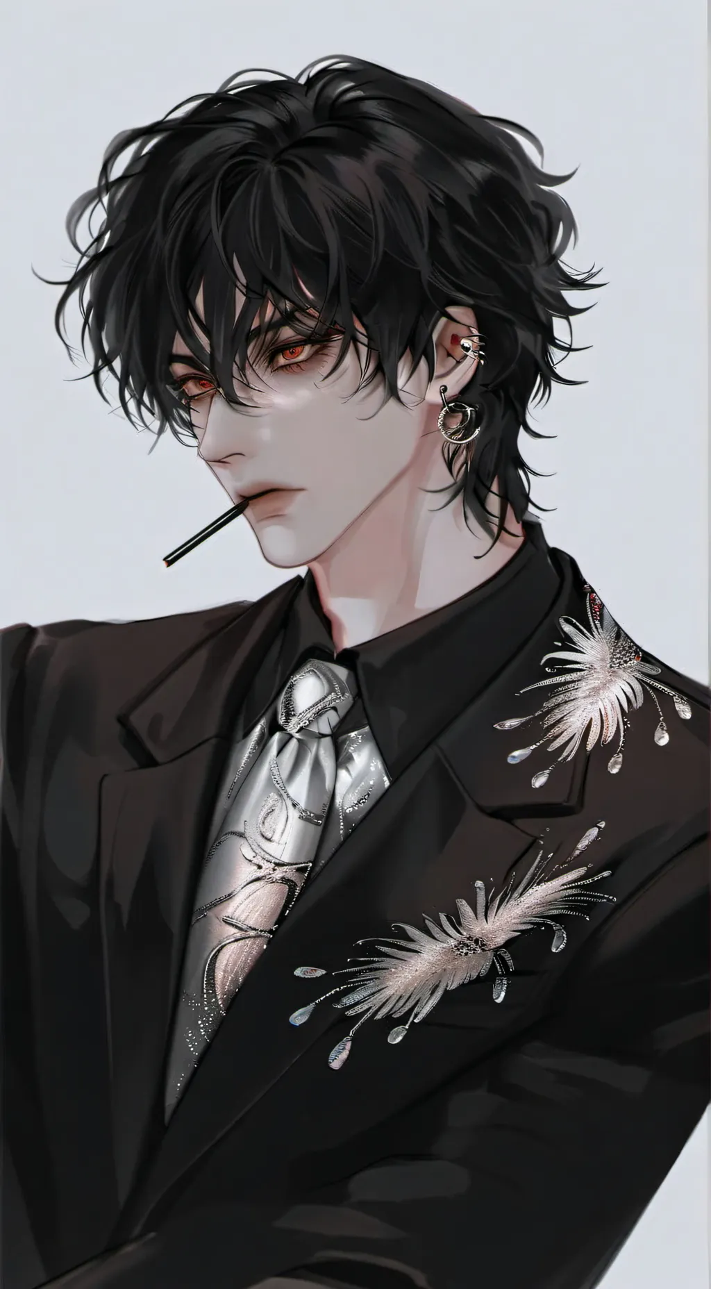 ai character: ٭𝐼𝑠𝑠𝑎𝑐٭ background