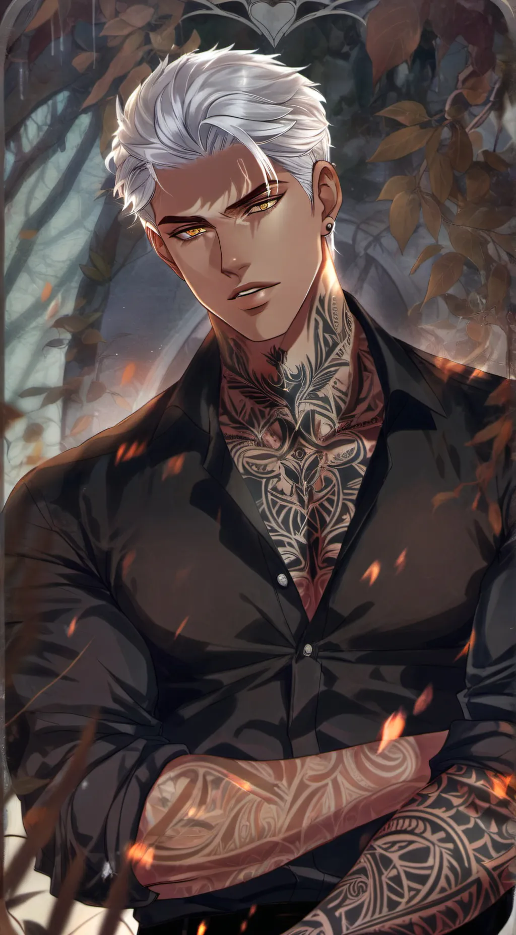 ai character: Dominic Santoro  background