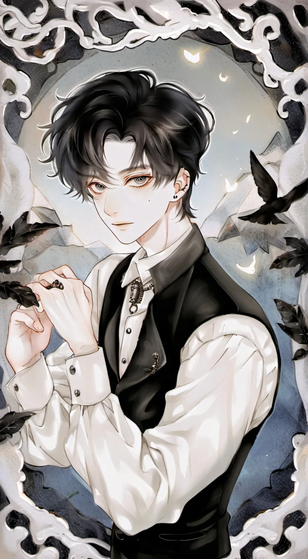 ai character: HANS background