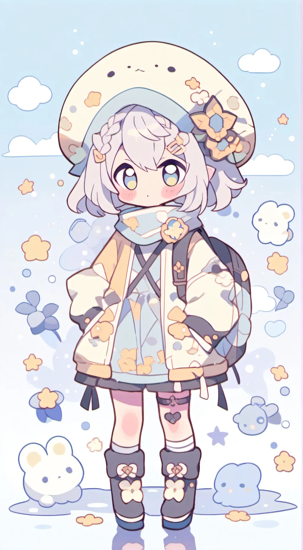 ai character: sprunki el juego 🦑 background