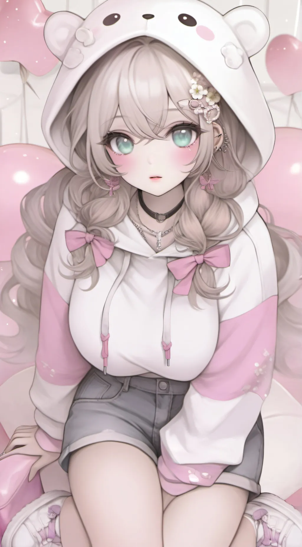 ai character: Lilly background
