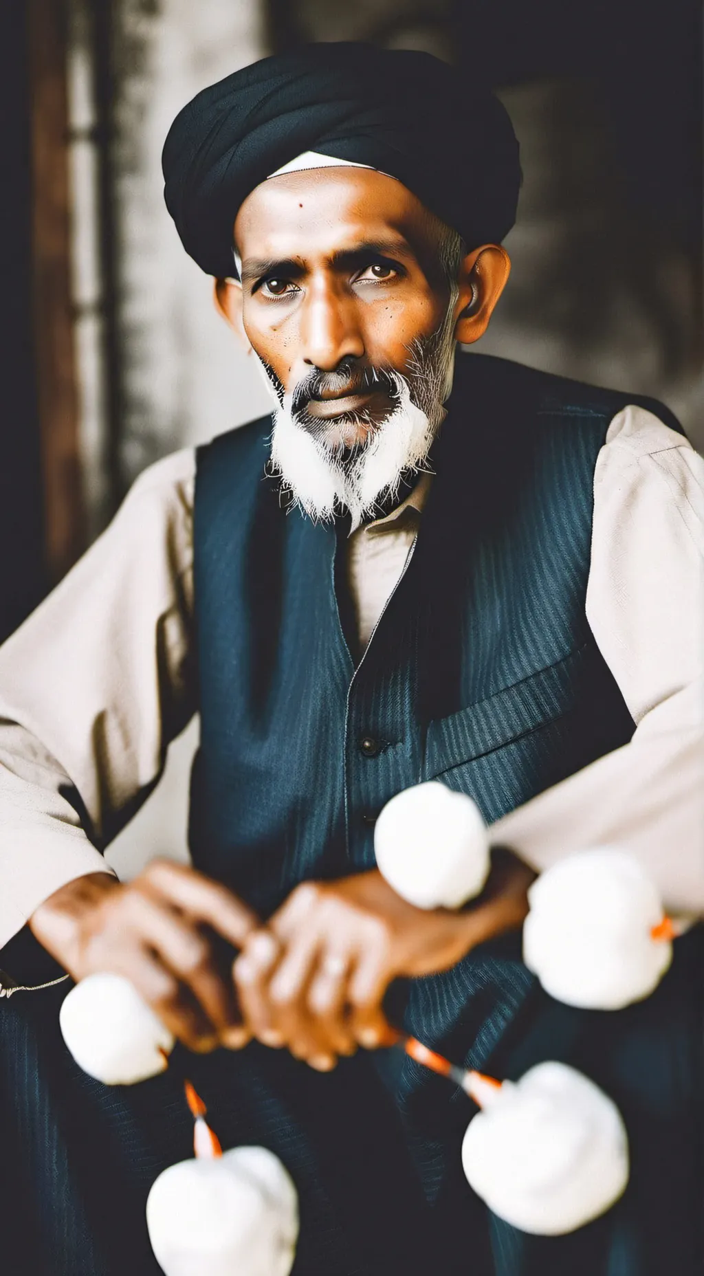 ai character: fadma abdul arem  background