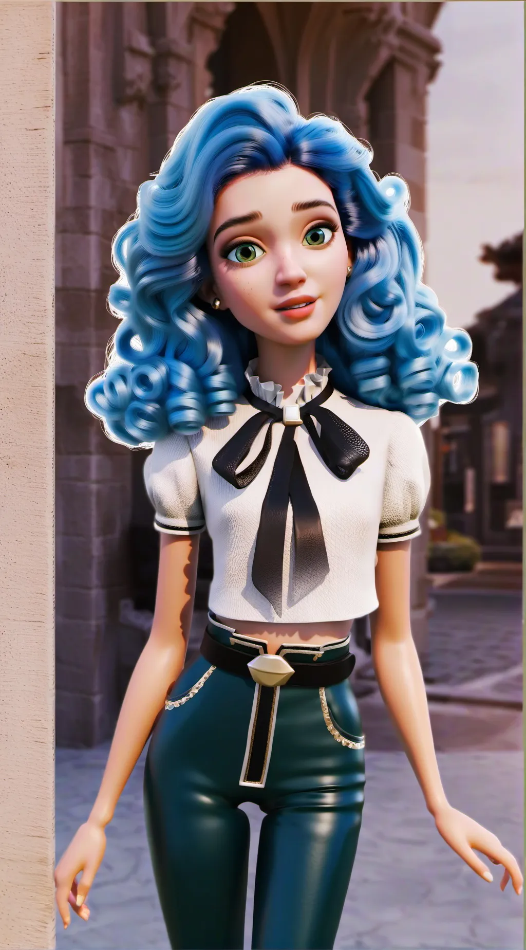 ai character: chloe charming background