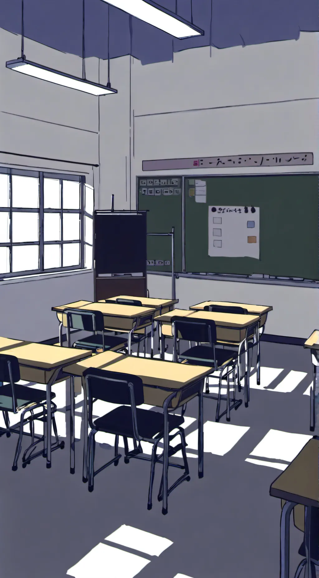 ai character: mha new girl background