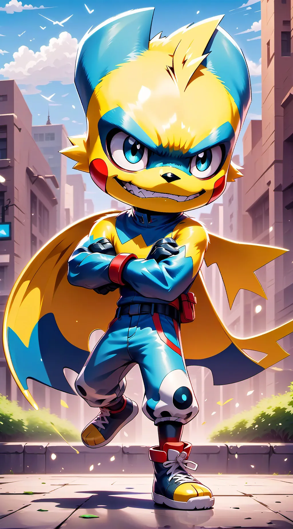 ai character: Pikachu's brother background