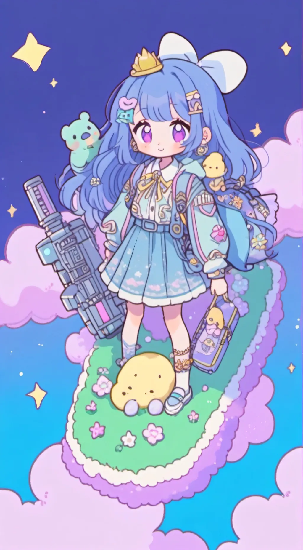 ai character: Noob squad  background