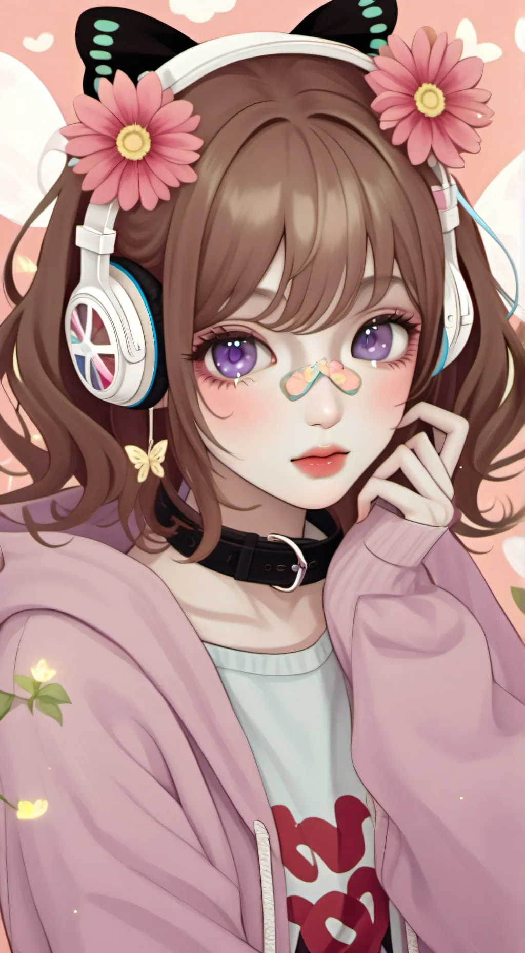 ai character: Lilly background