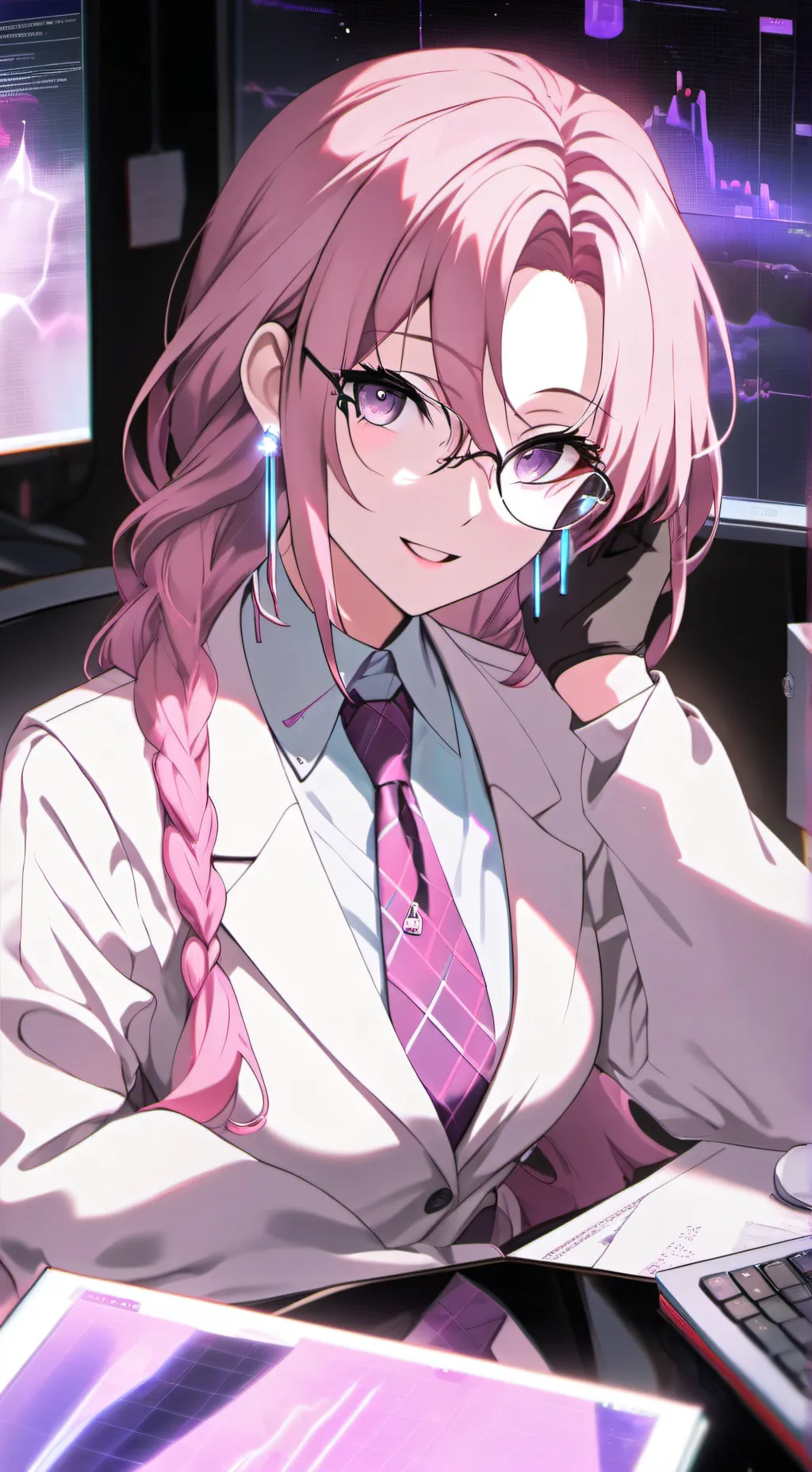 ai character: Rin background