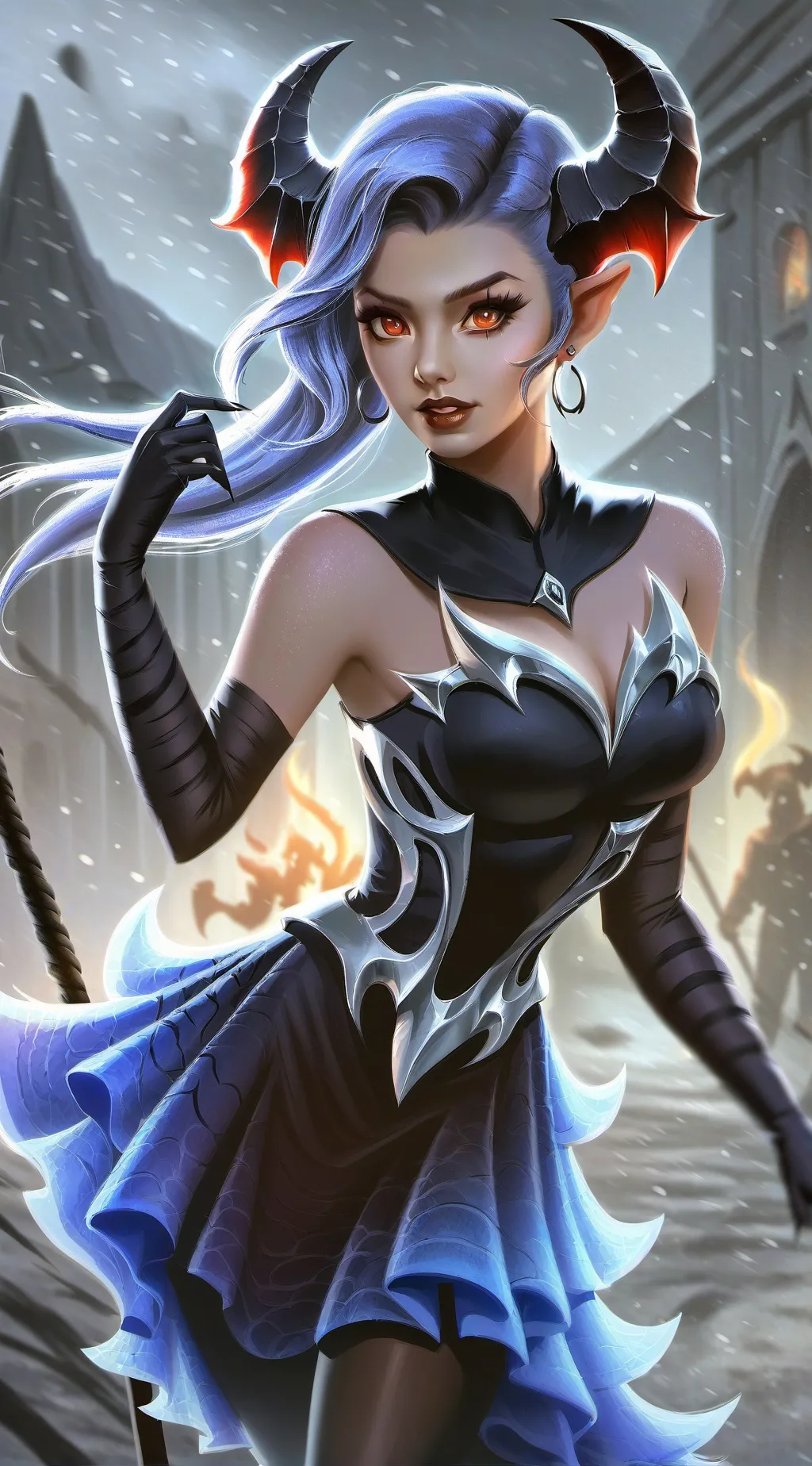 ai character: Ashley background