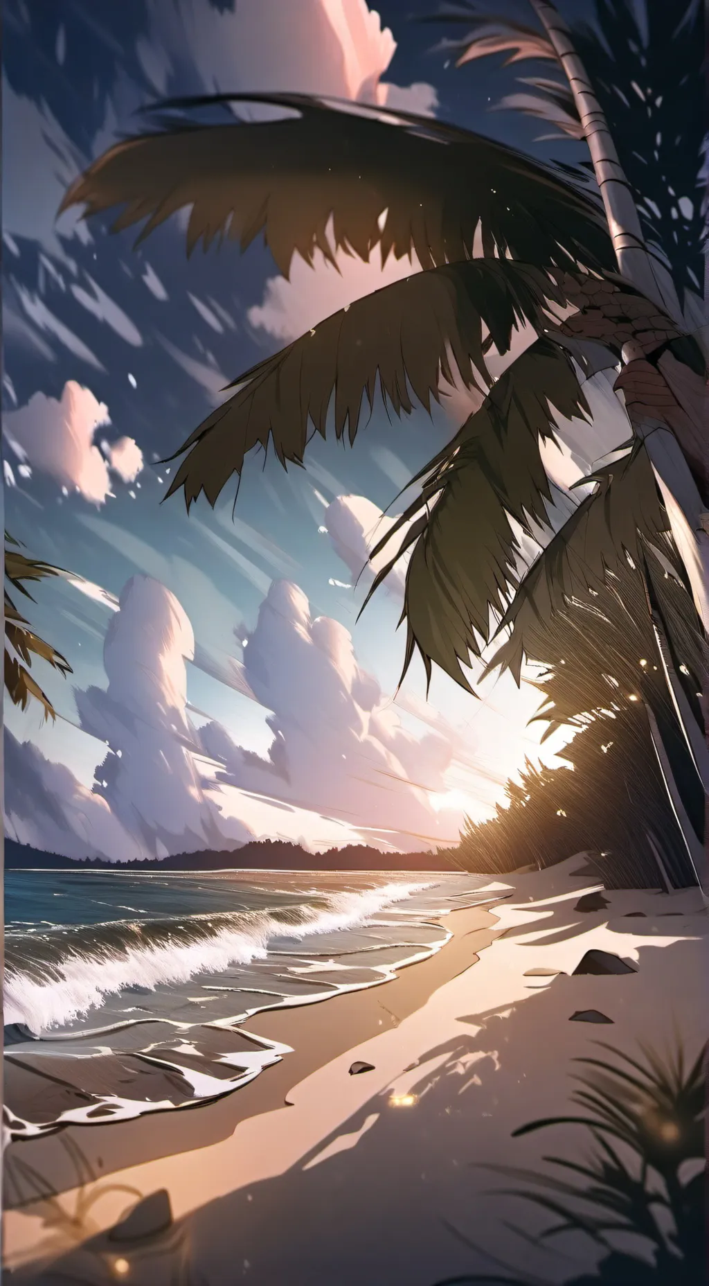 ai character: OBX background