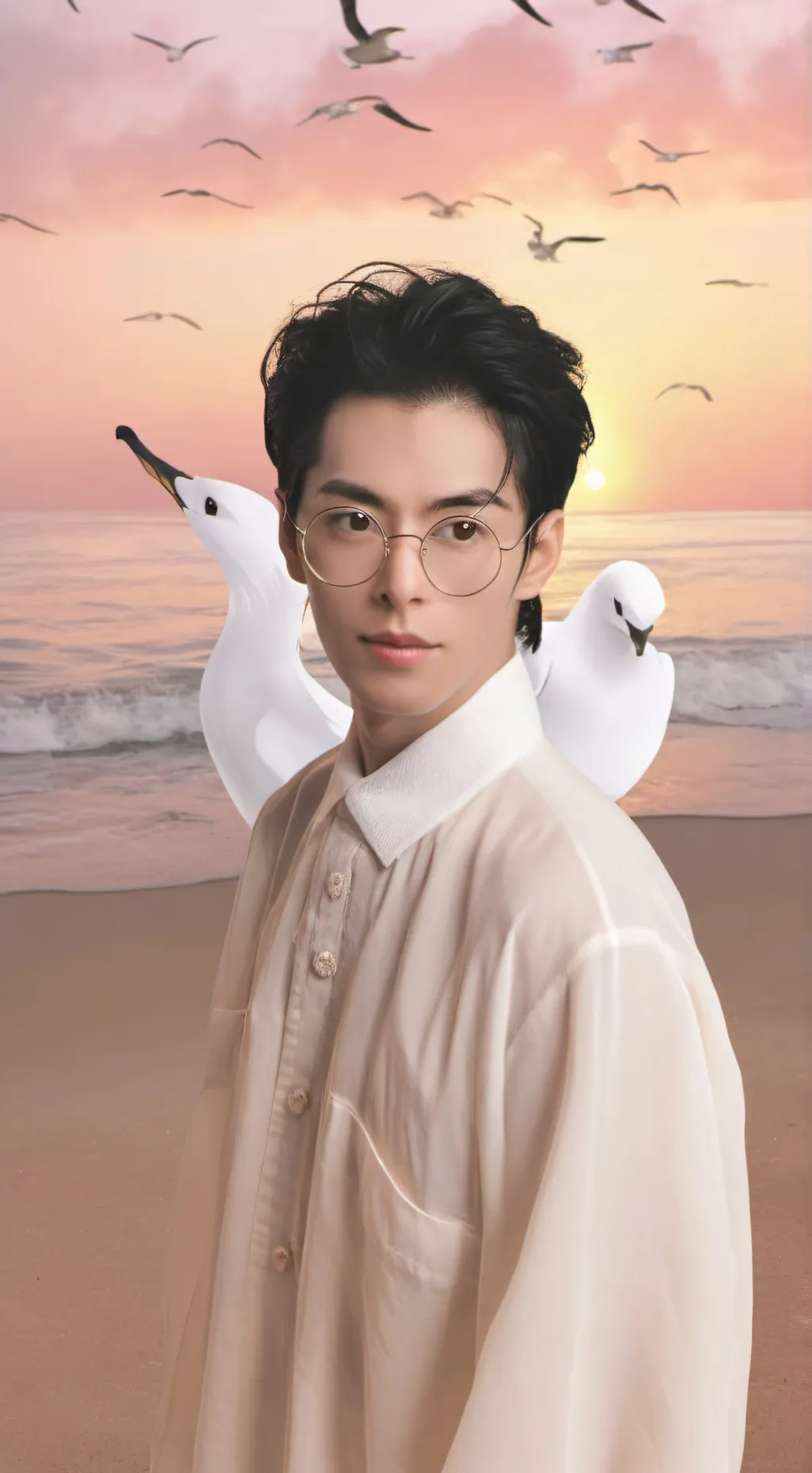 ai character: Dylan wang background