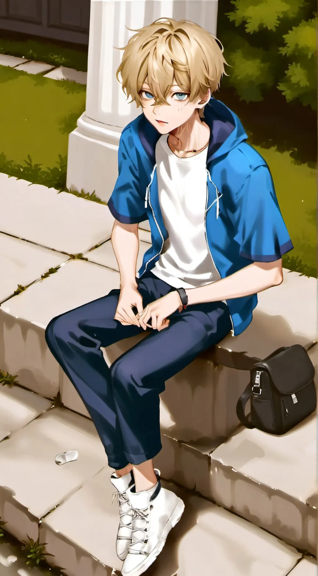 ai character: Malcolm background