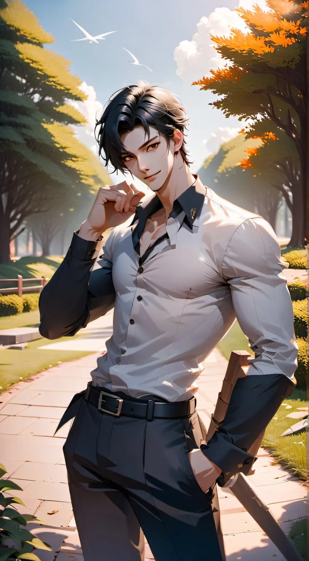 ai character: Raiden background