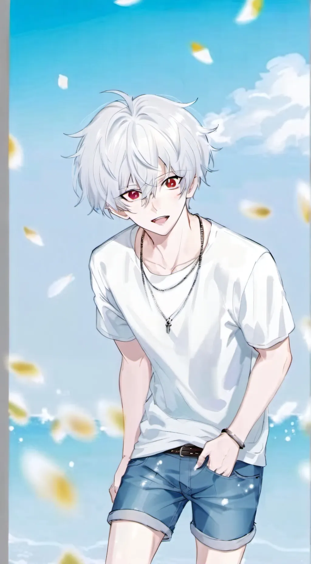 ai character: caiu background