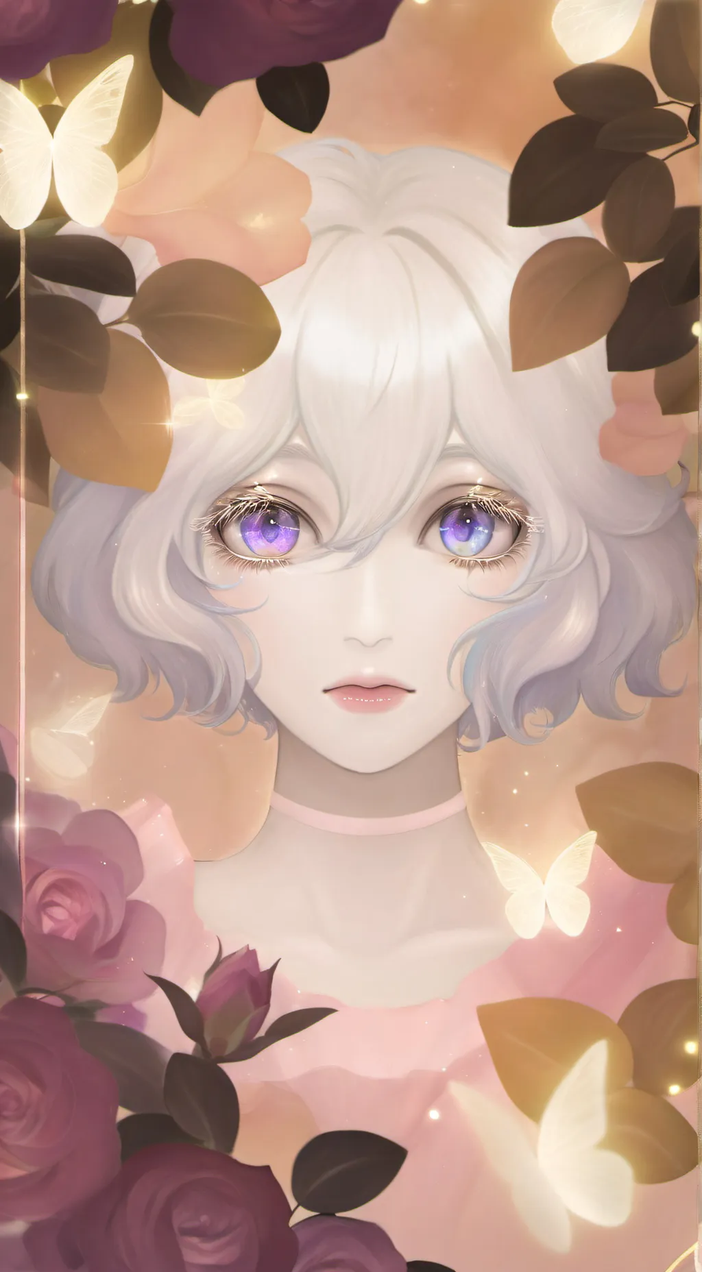 ai character: Female voice background
