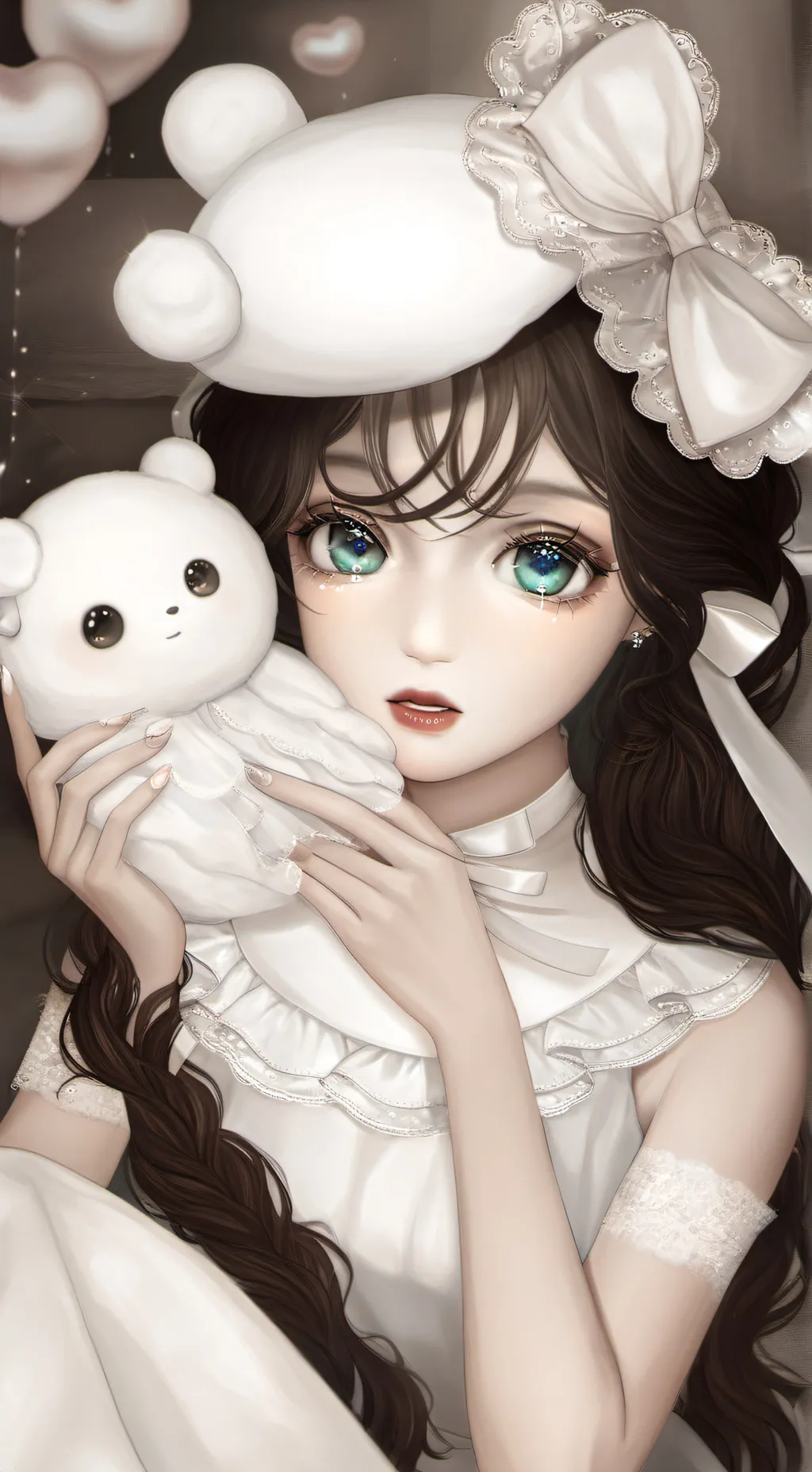ai character: Ashley background