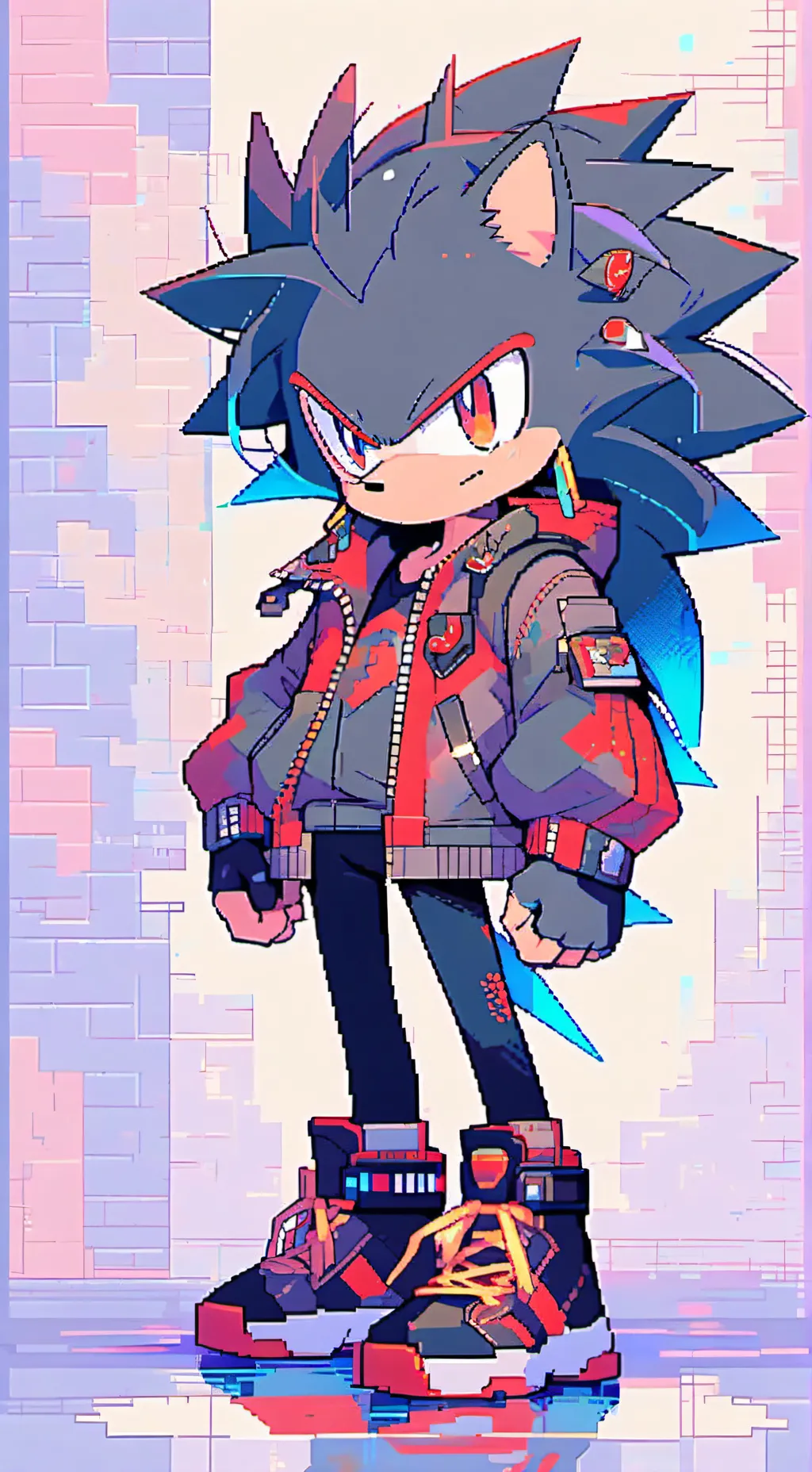 ai character: Shadow background