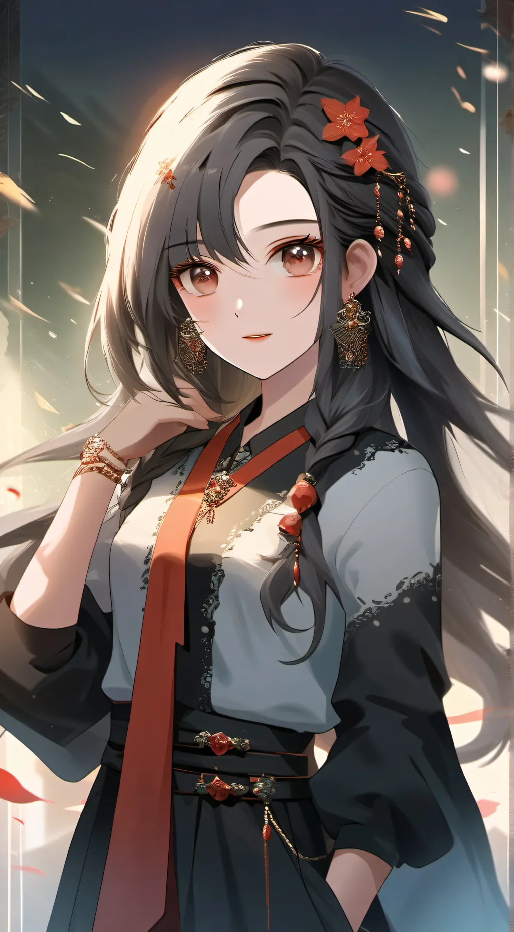 ai character: Mika background