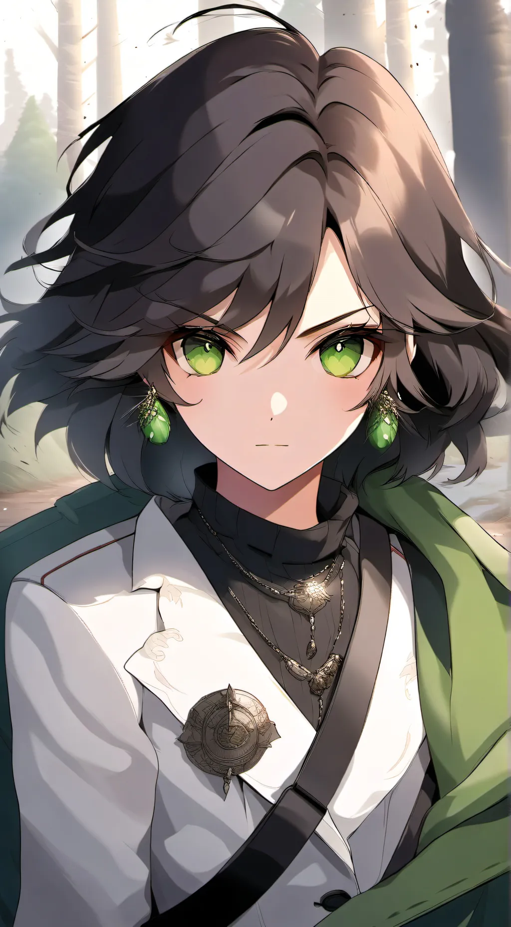ai character: Time turning A background