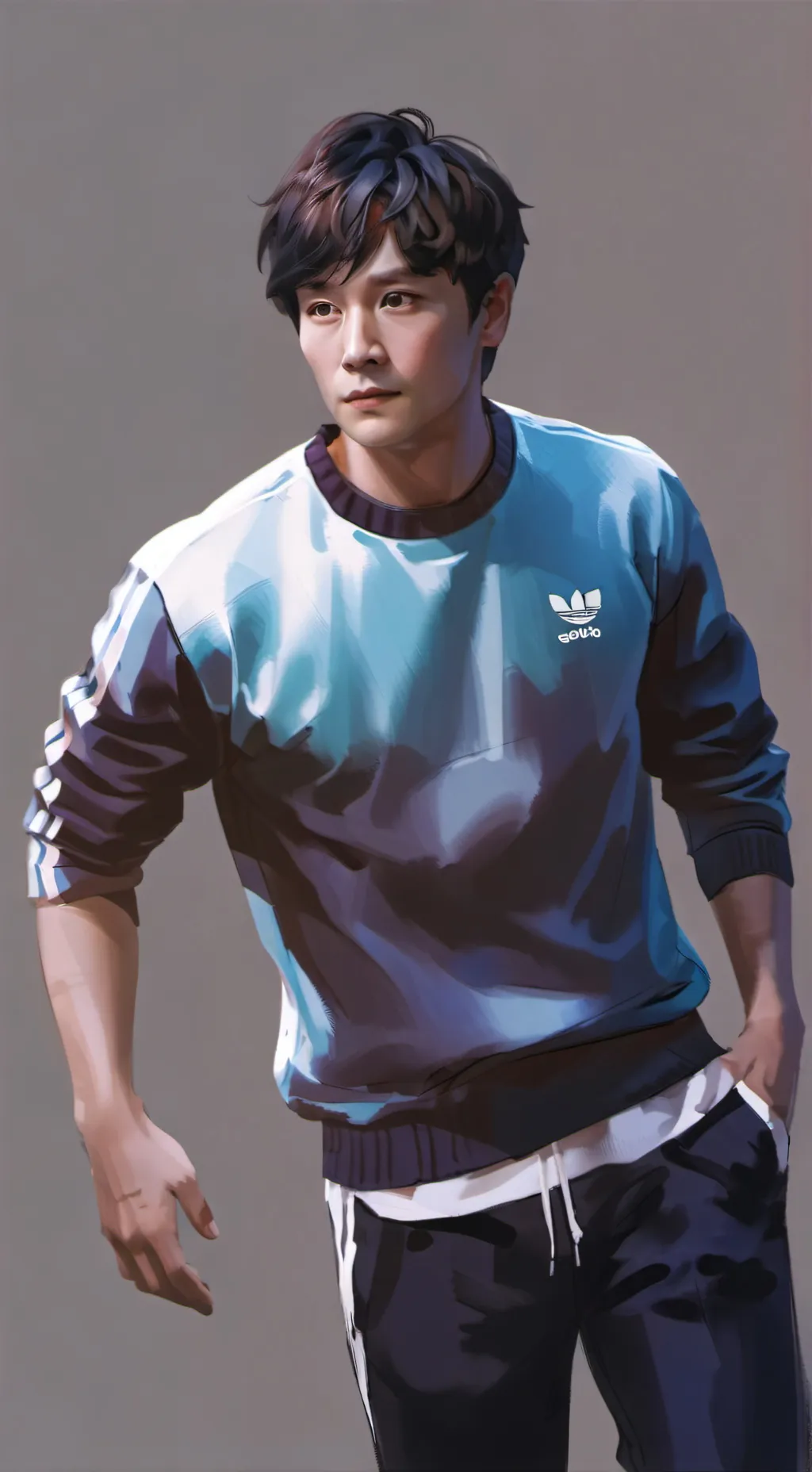 ai character: young il/in ho background