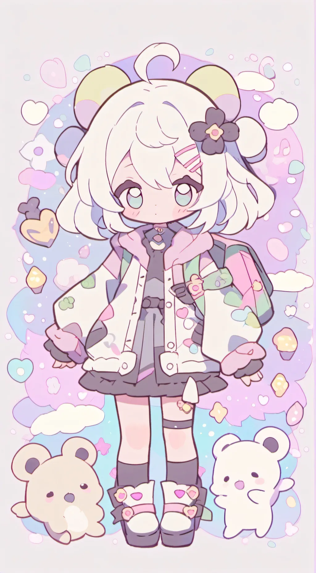 ai character: Isabell ￼ background