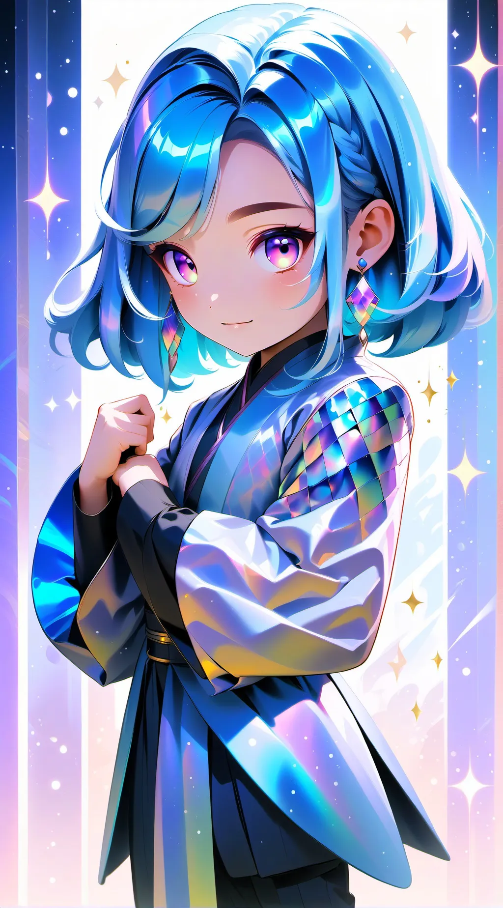 ai character: luna background
